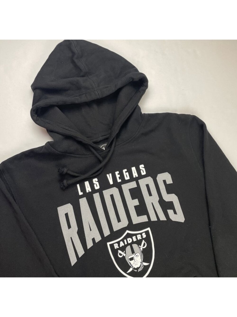 Las Vegas Raiders Hoodie ’47 Brand Adult XL NFL Licensed Front Pocket Black